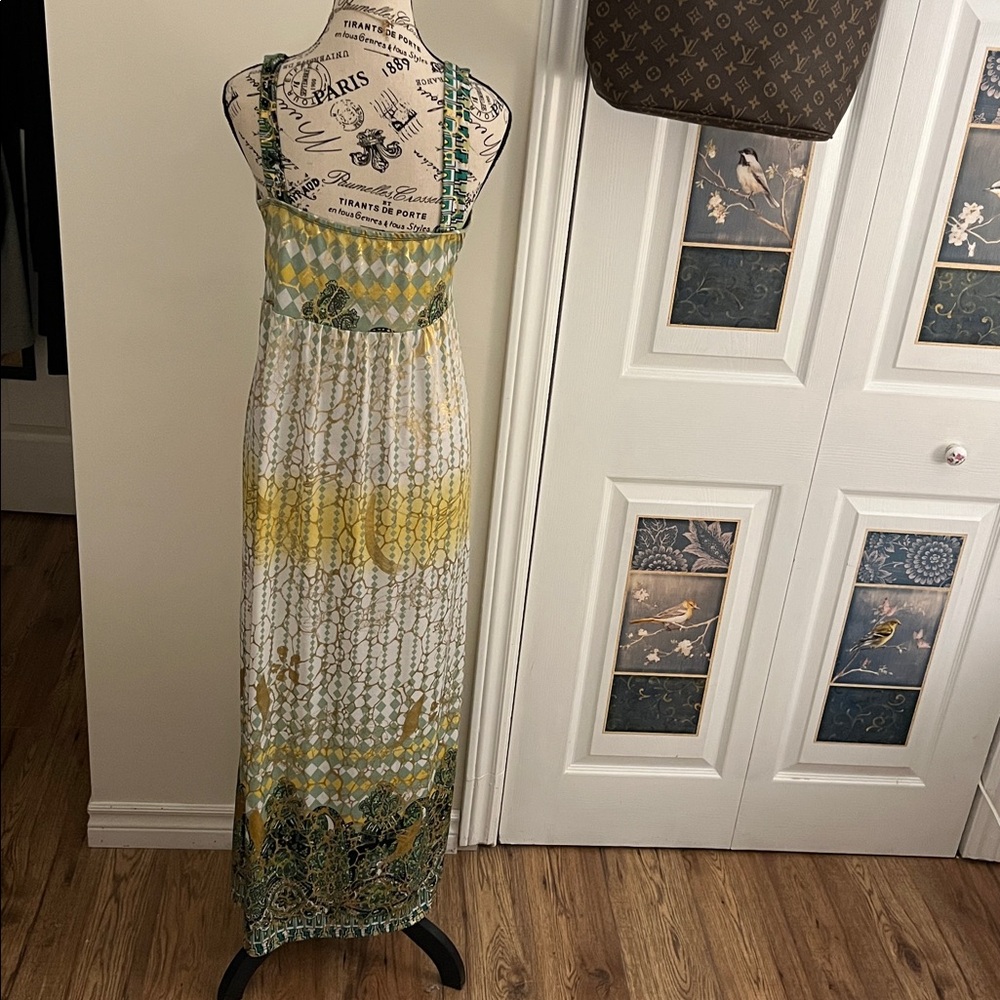 😃Chic Multicolor Maxi Dress - Picture 5 of 13
